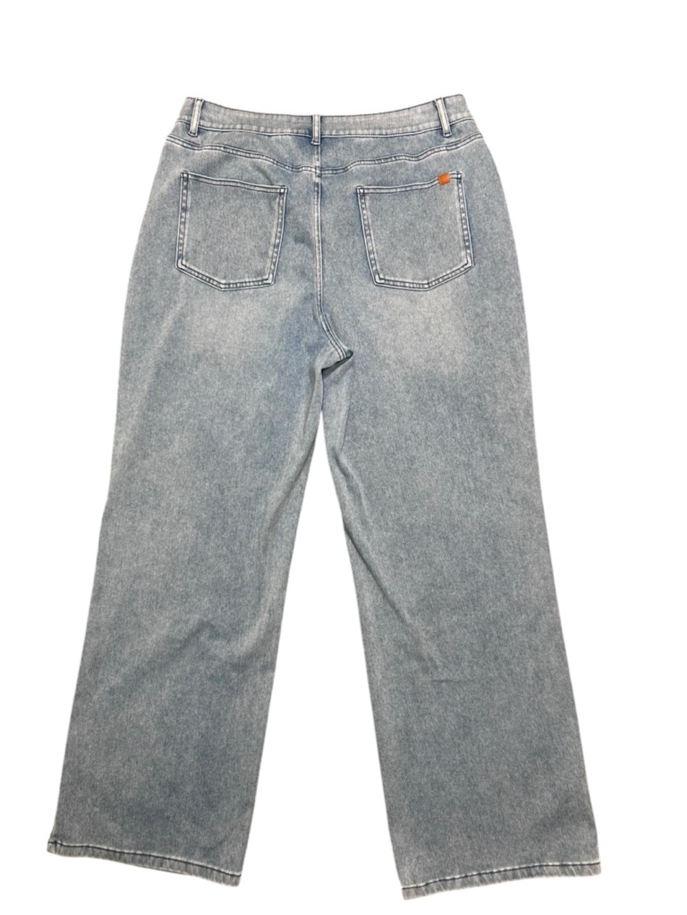 Halara Flex Mid Rise Straight Leg Casual Jeans with Pockets size large Vallarta - Picture 6 of 9
